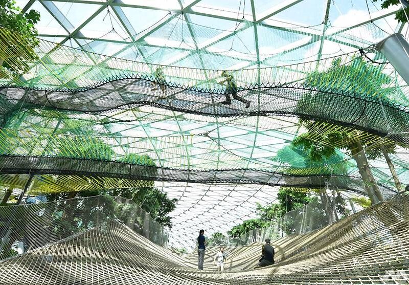 Jewel Changi Airport's Canopy Park